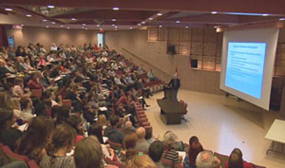 Près de 200 personnes ont assisté aux conférences données à l’Institut Maurice-Lamontagne lors du Rendez-vous Saint-Laurent marin